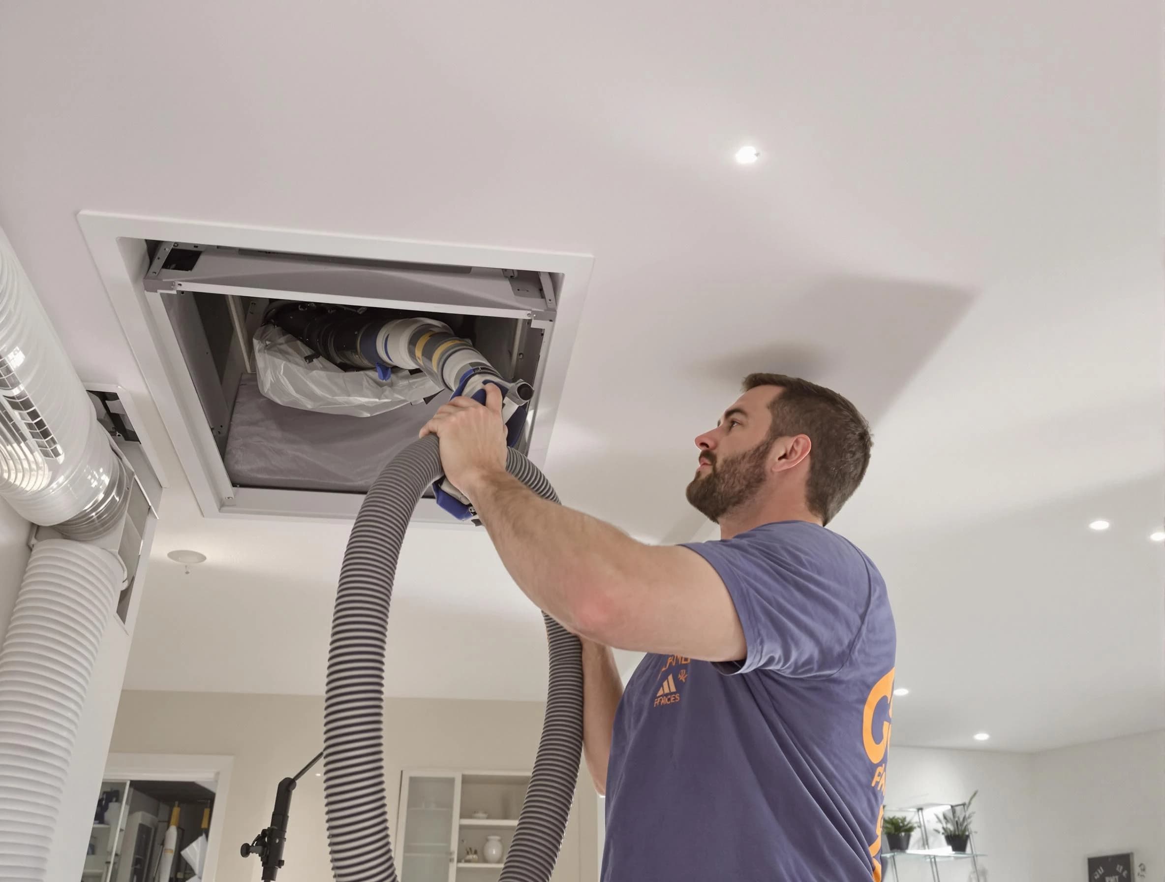 Precision indoor duct cleaning by Goodyear Air Duct Cleaning in Goodyear