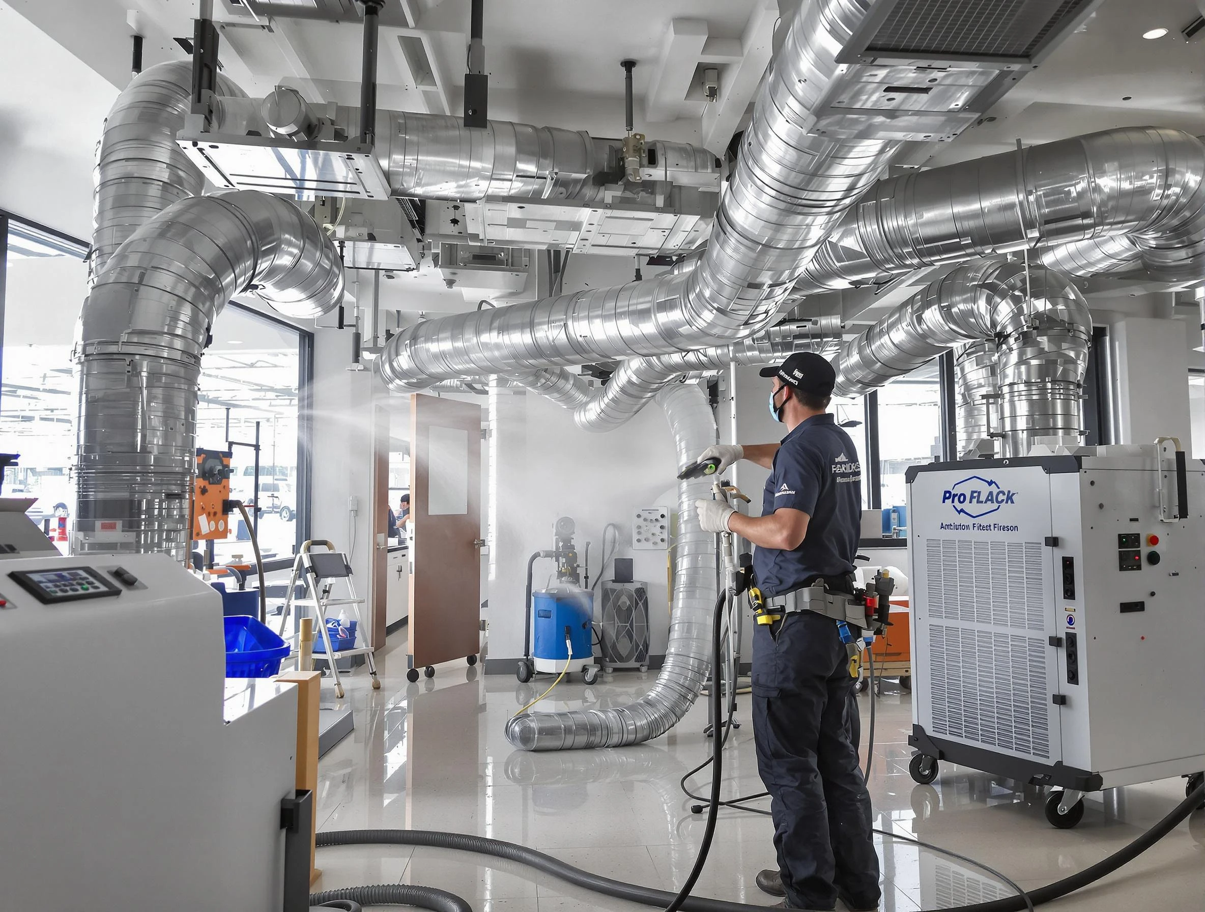 Negative Pressure Air Duct Cleaning in Goodyear