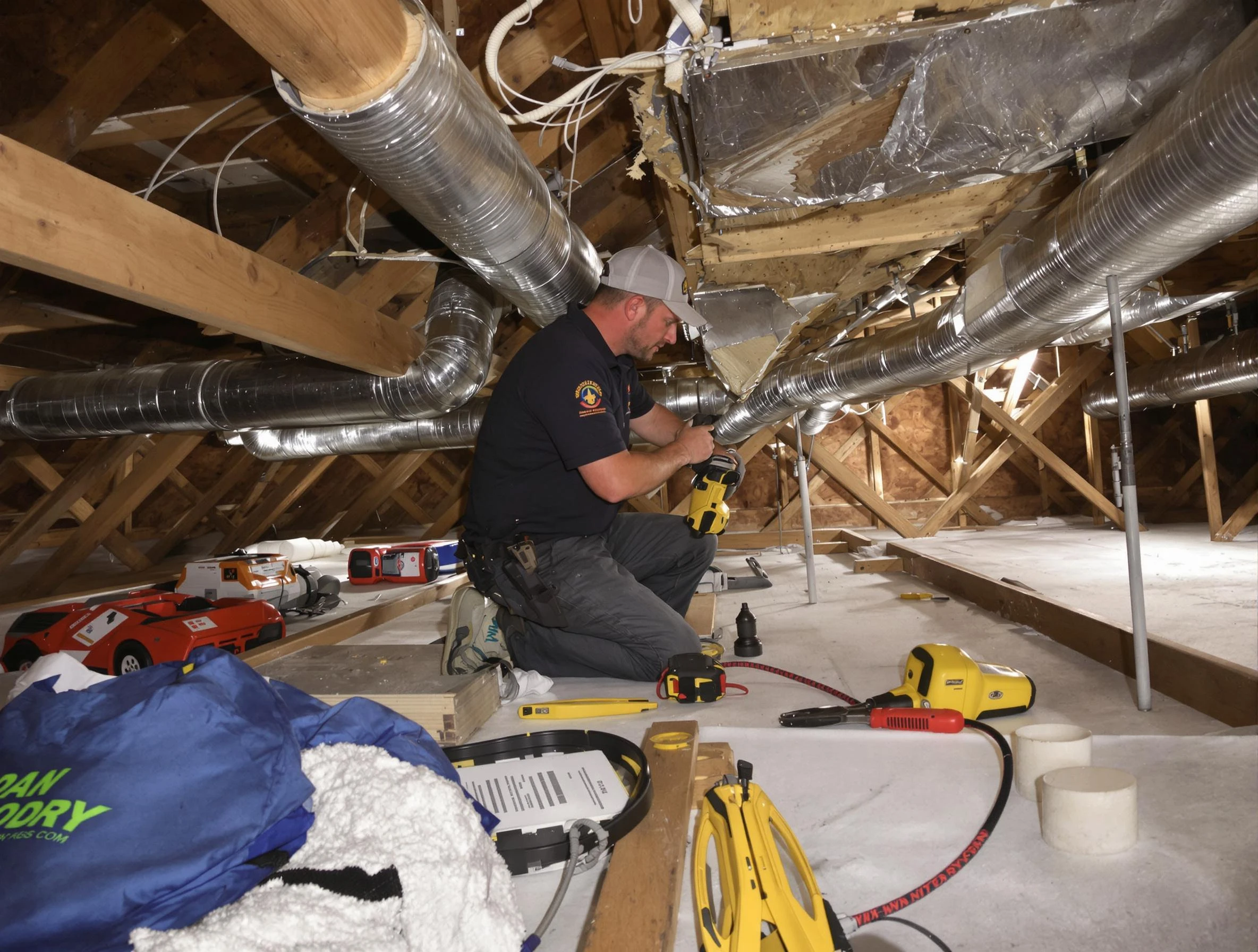 Professional air duct repair by Goodyear Air Duct Cleaning in Goodyear