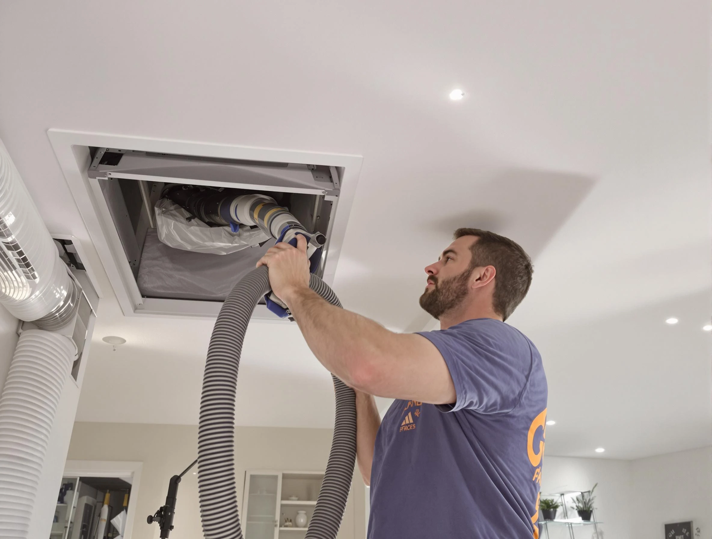 Precision indoor duct cleaning by Goodyear Air Duct Cleaning in Goodyear
